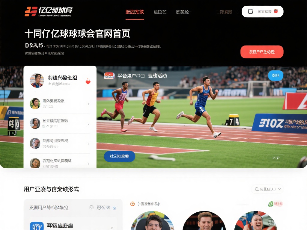 与其他体育类平台不同，千亿球友会官网首页注重用户互