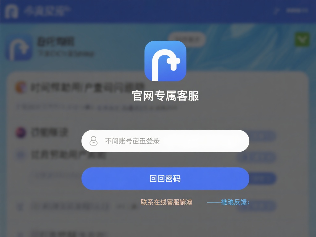 如果账号无法登录，可尝试使用找回密码功能或联系在线