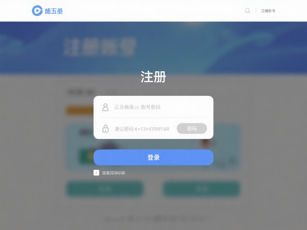 第二步：输入正确的账号与密码
注册完成后，在登录