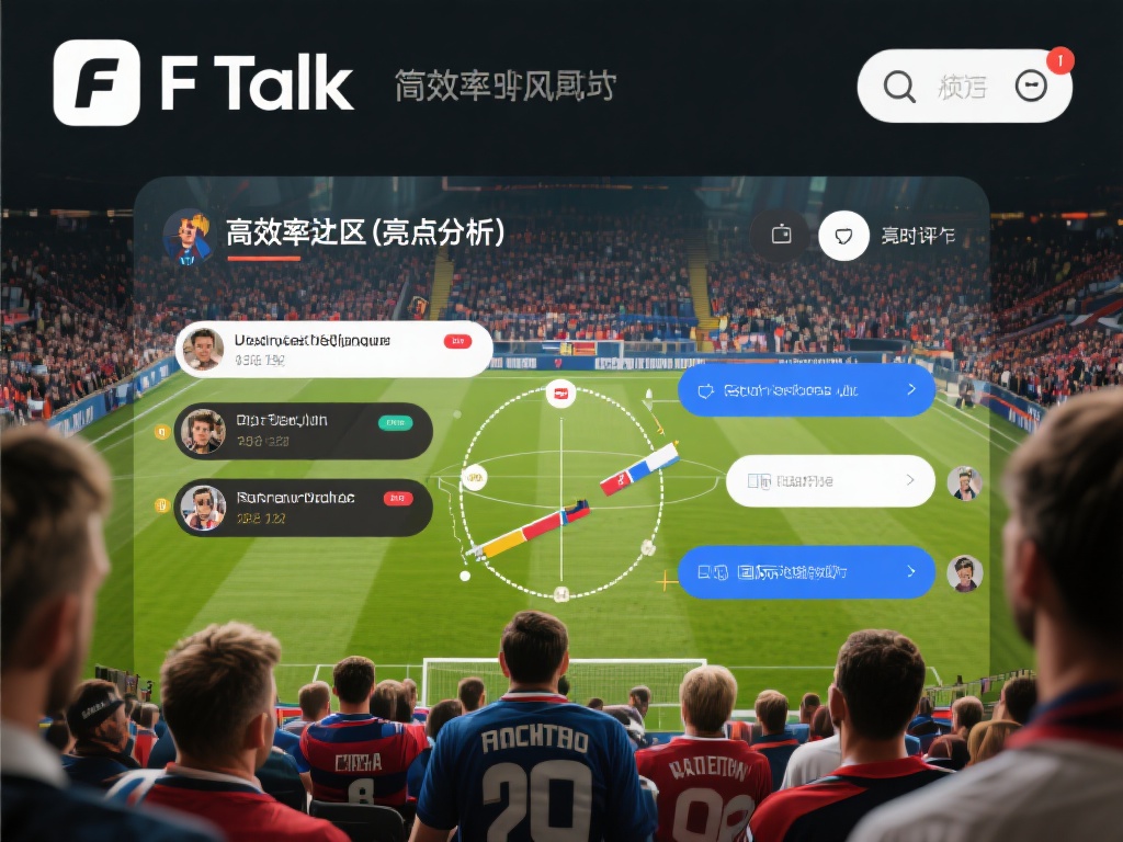 球迷社区“F&nbsp;Talk”
这款平台以其简洁高效的